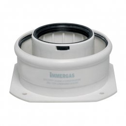 Фланец прямой коаксиальный 60/100 для конденсационных котлов Immergas 3.012086 Фланец прямой коаксиальный 60/100 для конденсационных котлов Immergas 3.012086